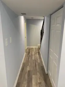 A narrow hallway