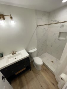 A bathroom design