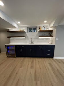 Countertops and shelves